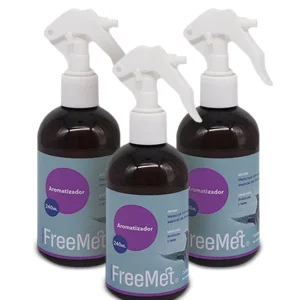 Freemet Aromatizador de ambiente y telas Maracuya-Hierbas 3 x 240 cc