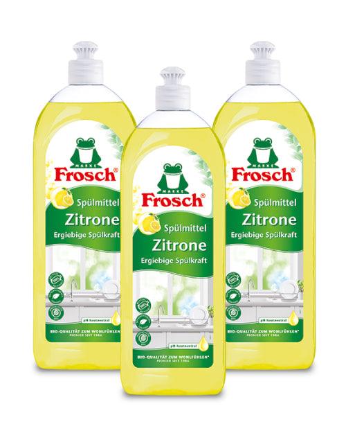 Frosch Lavaloza liquido limon 3 x 750 cc