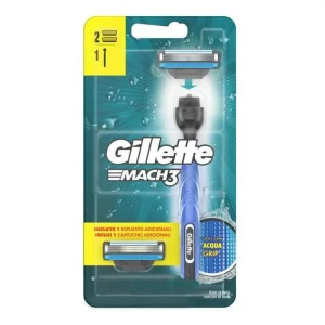 Gillette Maquina de Afeitar + 2 Repuestos Mach3