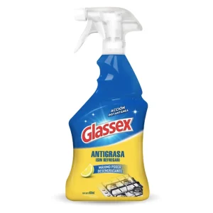 Glassex Antigrasa limón gatillo 650 cc