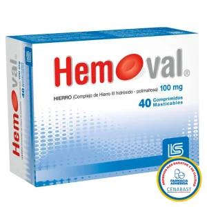 Hemoval Comprimidos Masticables Producto Cenabast