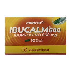 Ibucalm Cápsulas Blandas 600mg