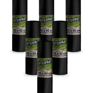 Impeke Bolsa de Basura Económica 70x90 cm 6 x 10 unid