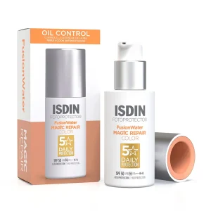 Isdin Fusion Water Fotoprotector Magic Repair Color FPS 50