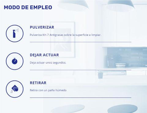 KH-7 Antigrasa Gatillo 3 x 750 cc - Imagen 2