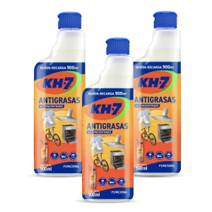 KH-7 Antigrasa Recarga Botella 3 x 500 cc