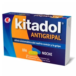 Kitadol Antigripal Día y Noche Comprimidos Recubiertos