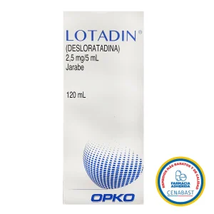 Lotadin Jarabe 2,5mg/5ml Producto Cenabast
