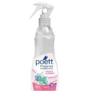 Poett Aromatizante de Telas Fraganza Suavidad de Bebé 250 cc