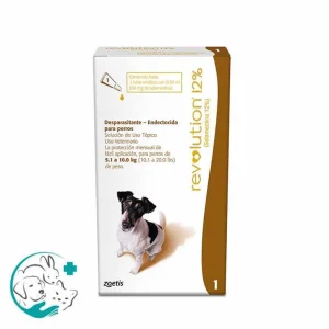 Revolution 12% Pipeta Perros 5,1-10kg