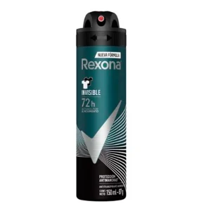 Rexona Desodorante Hombre Spray Invisible 72h