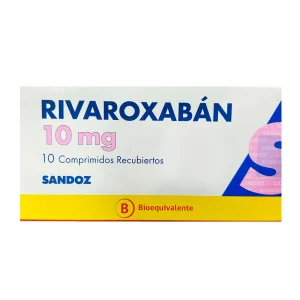 Rivaroxabán Comprimidos Recubiertos 10mg
