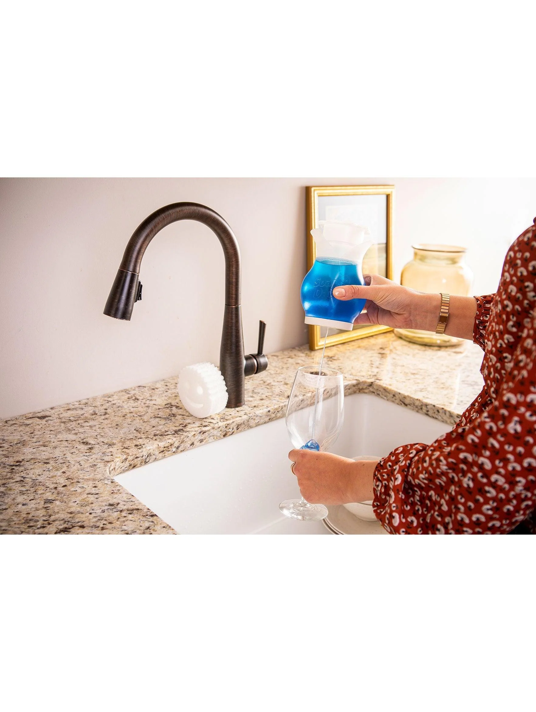 Scrub Daddy Soap Daddy Dispensador Lavaloza 1 unid - Imagen 4