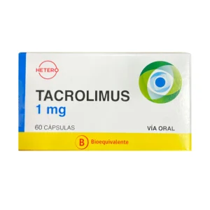 Tacrolimus Cápsulas 1mg