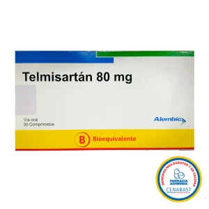 Telmisartán Comprimidos 80mg Producto Cenabast