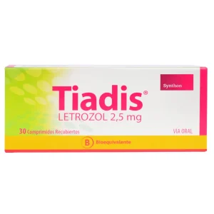 Tiadis Comprimidos Recubiertos 2,5mg