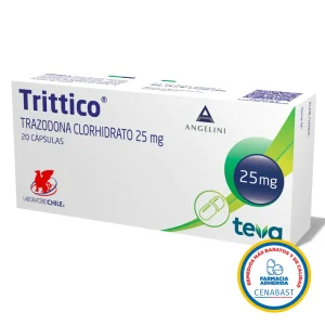 Trittico Cápsulas 25mg Producto Cenabast