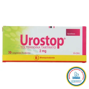 Urostop Comprimidos Recubiertos 2mg Producto Cenabast