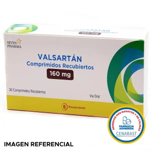 Valsartán Comprimidos Recubiertos 160mg Producto Cenabast