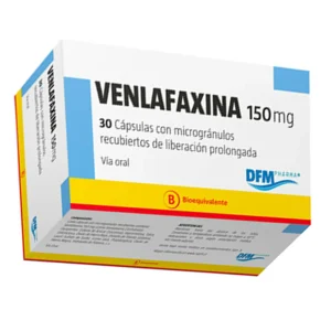 Venlafaxina Cápsulas con Microgránulos Recubiertos de Liberación Prolongada 150mg