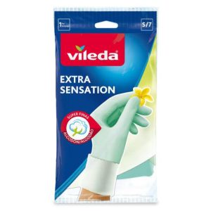 Vileda Guante Extra Sensation Talla S 1 par
