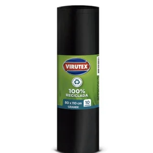 Virutex Bolsa de Basura Grande 80 x 110 cm 10 unid