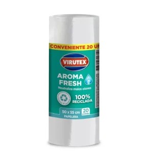 Virutex Bolsa de Basura Papelero 50 x 55 cm 20 unid