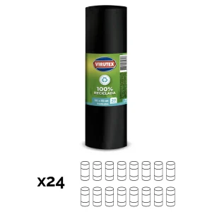 Virutex Bolsa de Basura Papelero 50 x 55 cm 24 x 20 unid