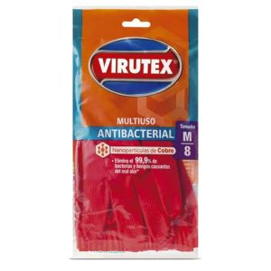 Virutex Guante Multiuso Antibacterial M 1 par