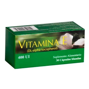 Vitamina E 400UI Cápsulas Blandas