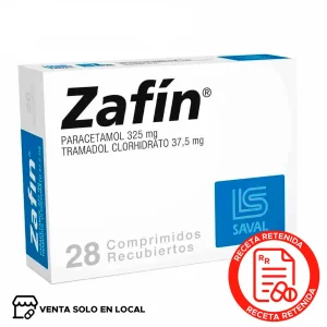 Zafin Comprimidos Recubiertos (disponible solo para venta presencial)