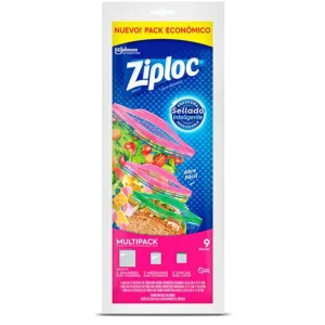 Ziploc Bolsa Hermetica Multipack 9 unid