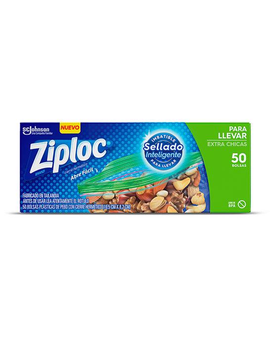 Ziploc Bolsa Hermetica Snack Extra Chica 50 unid