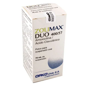 Zolimax Duo 400/57 Polvo para Suspensión Oral